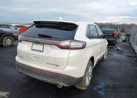 2018 Ford Edge Titanium from USA, damaged, VIN 2FMPK4K80JBC30863